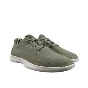 Allbirds Shoes Mens 9 Sneaker Lifestyle Wool Runner Trainer Green Casual Comfort